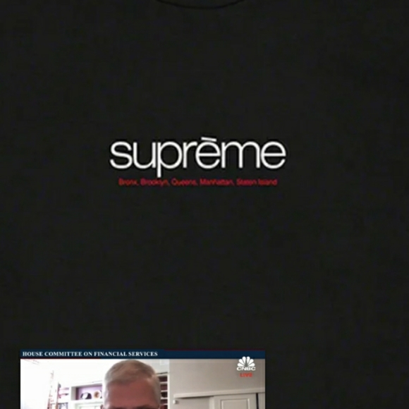 supreme black 5 borroughs /shop tee large - Picture 2 of 2